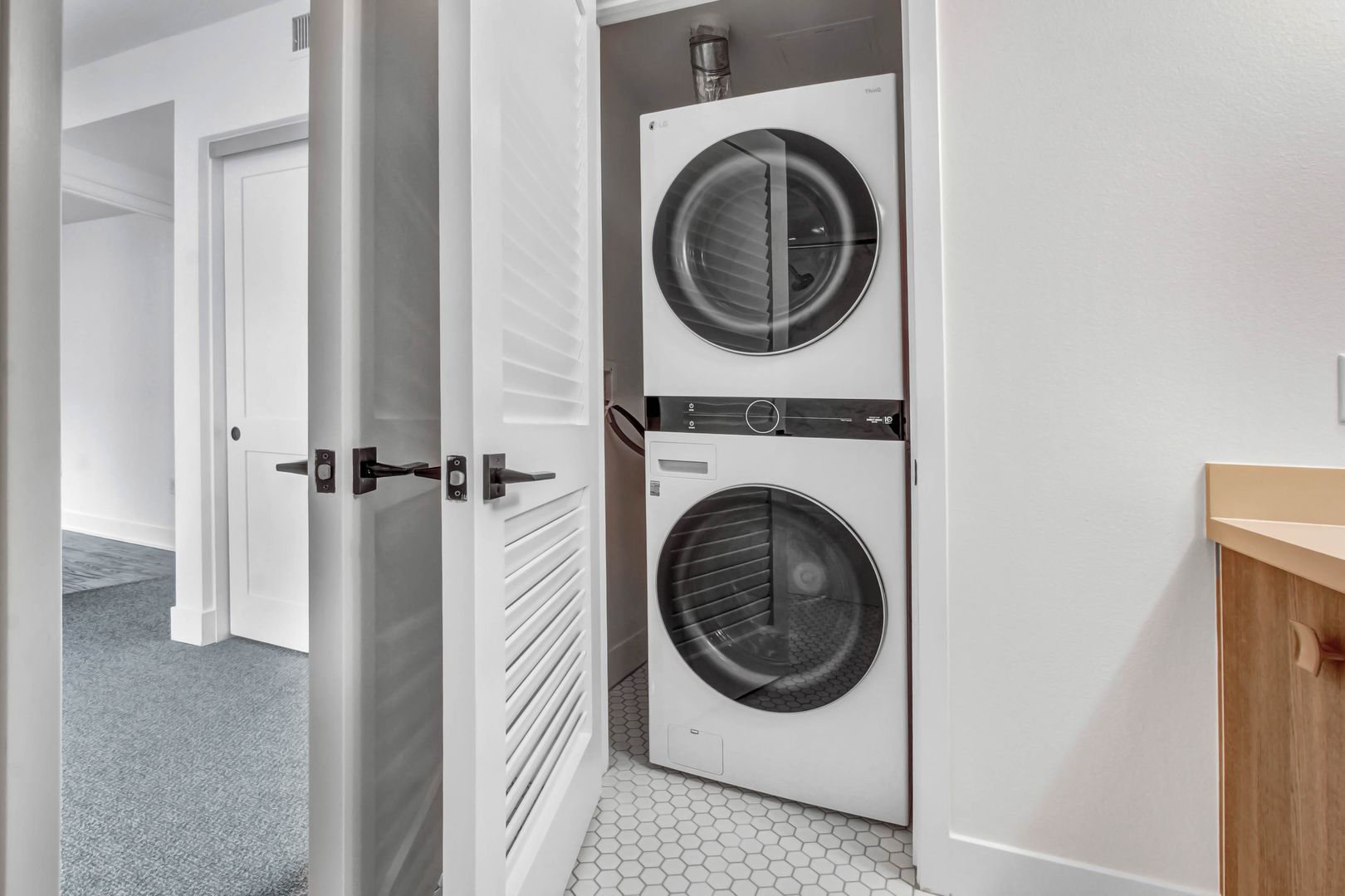 Laundry room at The BW