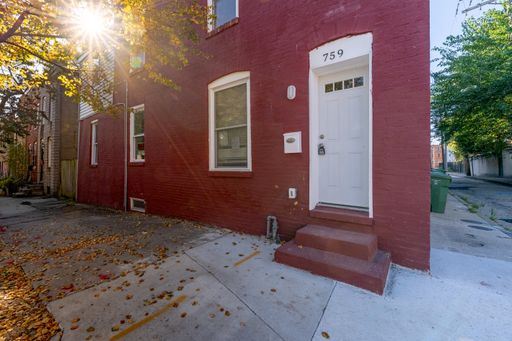 3 Bedroom Townhome – 759 W Hamburg St., Baltimore, MD 21230