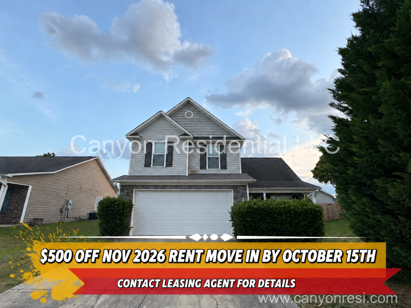 Fayetteville House: 2024 Gray Goose Loop
