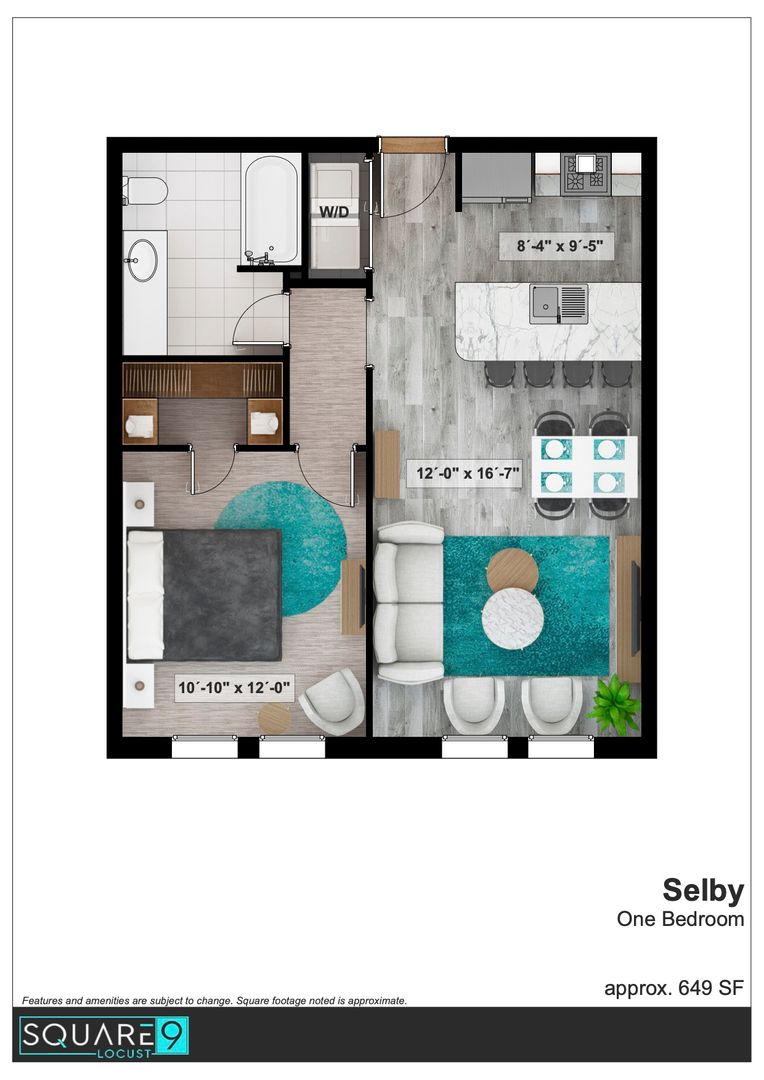 Denton Apartment: 315 S. Locust St,