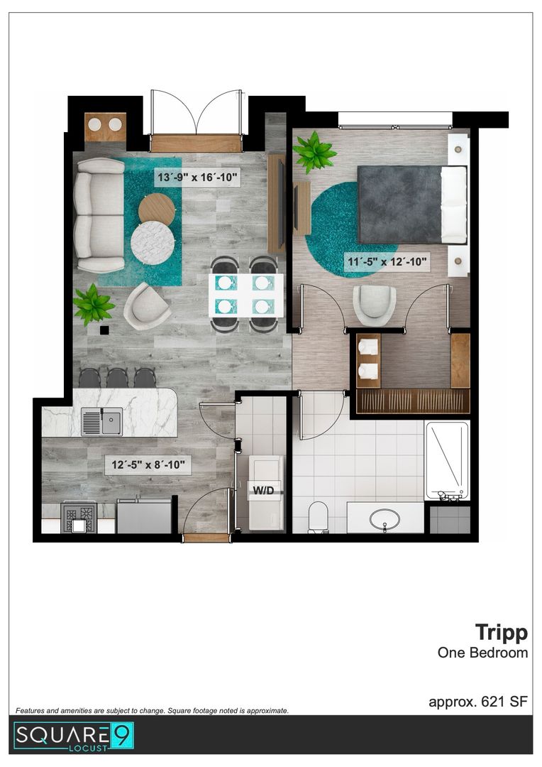 Denton Apartment: 315 S. Locust St,