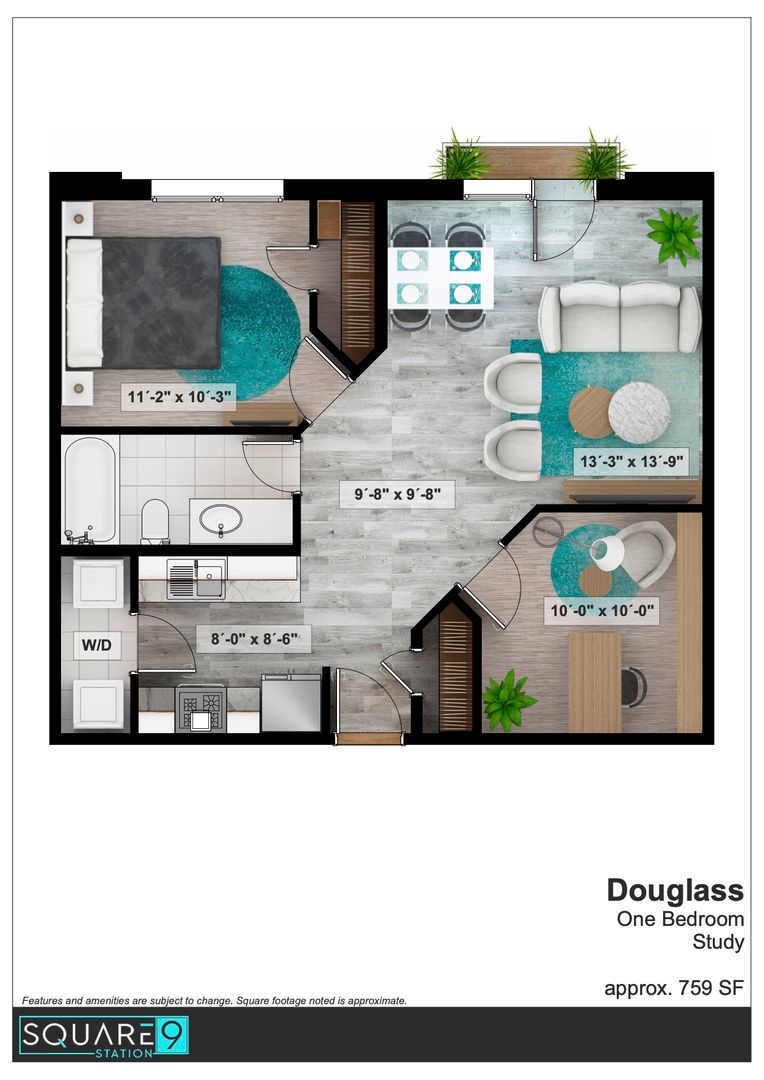 Denton Apartment: 315 S. Locust St,