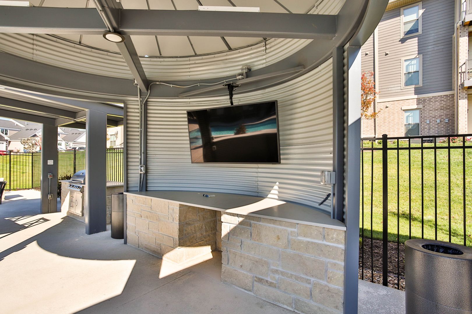 Grill area at Villas on the Prairie (4 of 8)