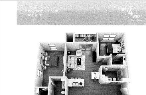 The Valley 2B/2B 3rd Floor