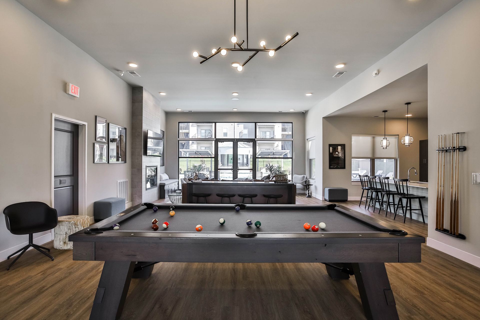 Game room at Villas on the Prairie (2 of 8)