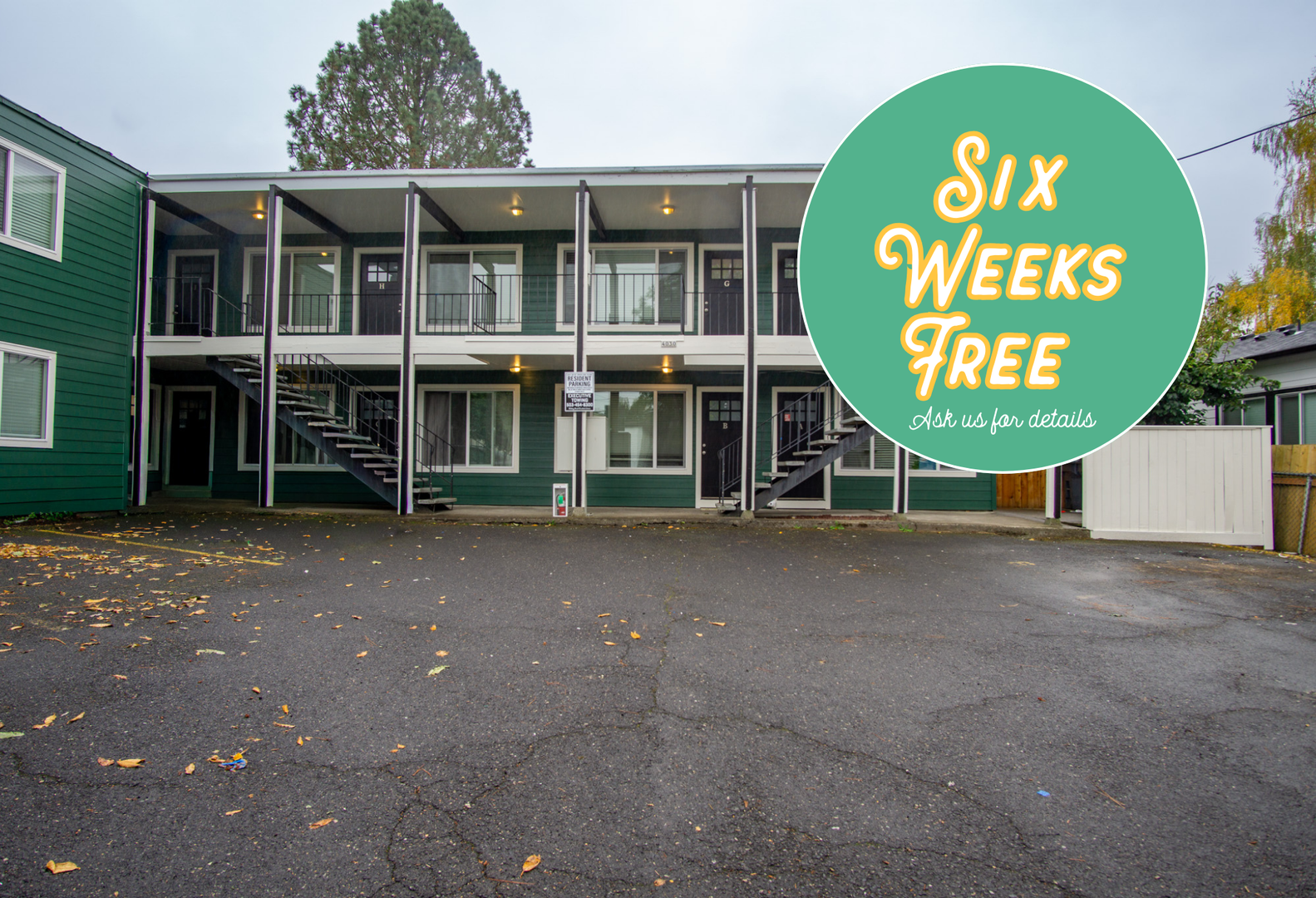 Portland Apartment: 4030 SE Holgate Blvd #J