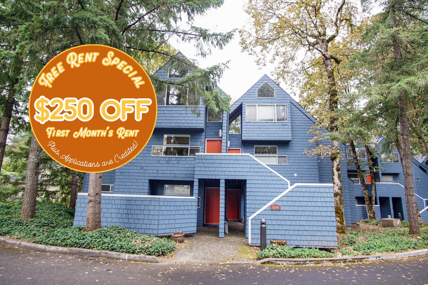 Lake Oswego Apartment: 4685 Galewood St #A