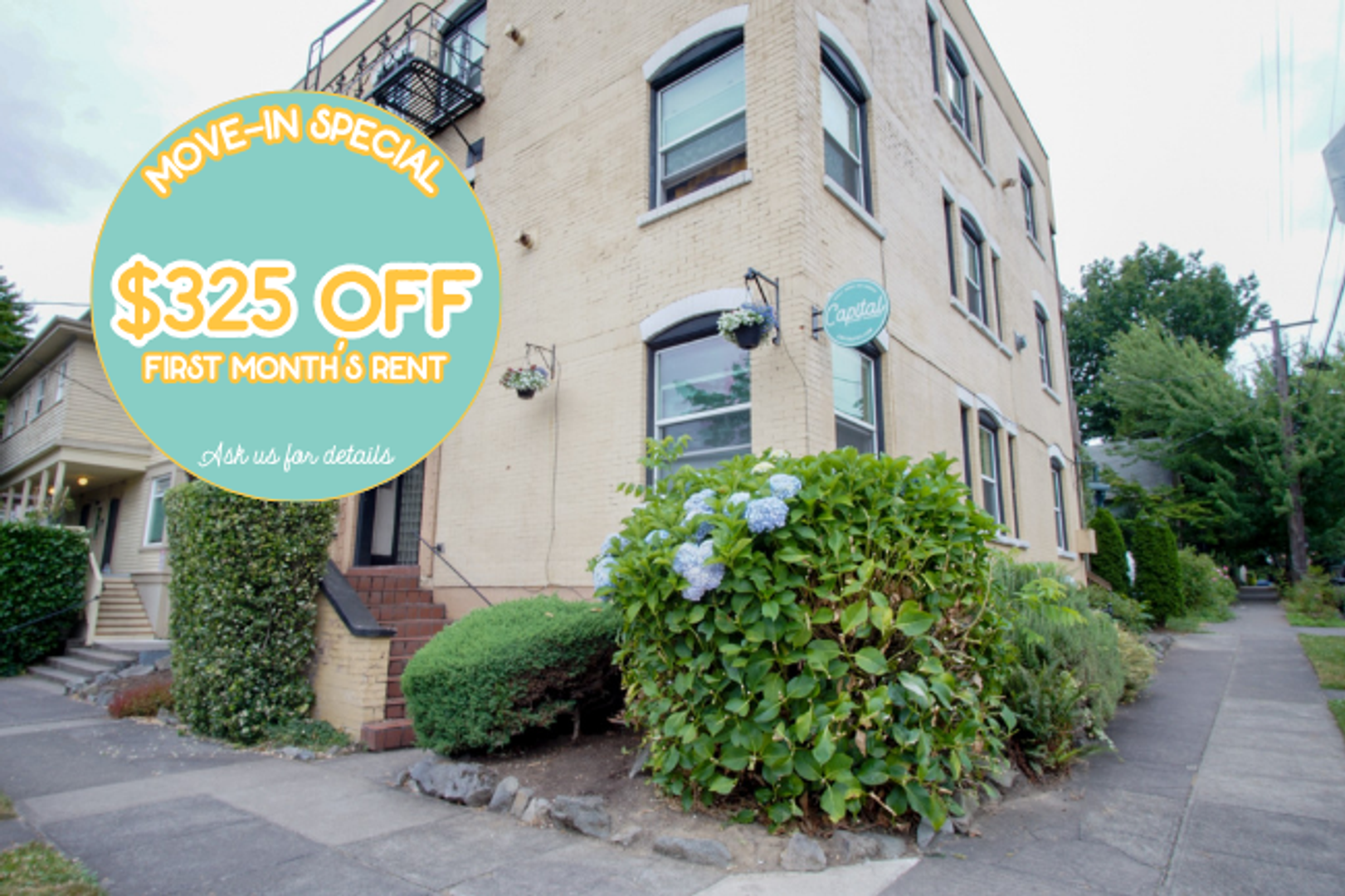 Portland Apartment: 1235 SE Yamhill St #12