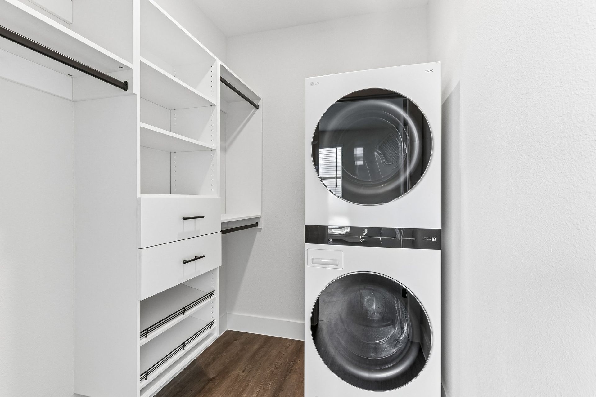Laundry room at Gallery Rail District
