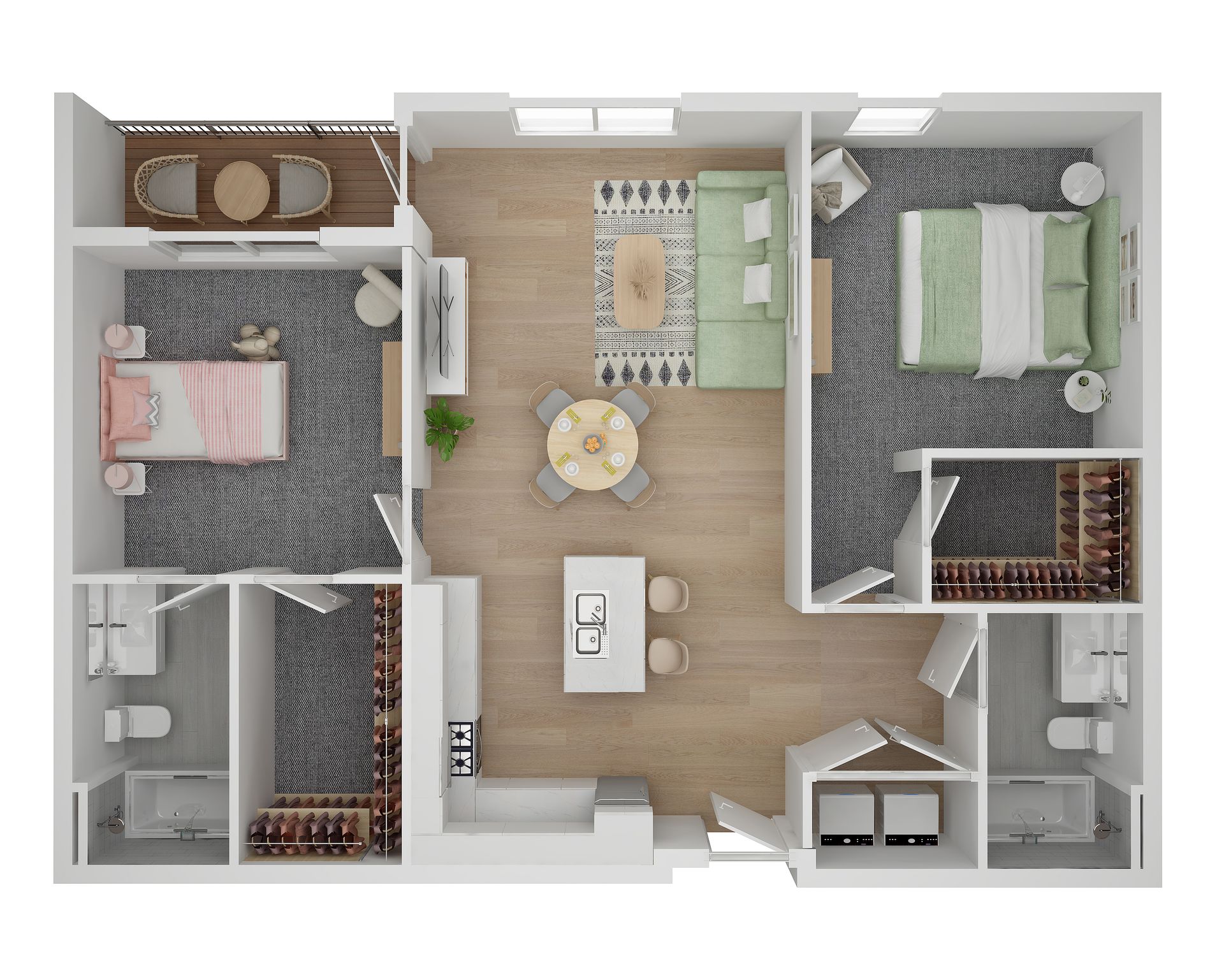 Frisco Apartment: 7291 Elm Street