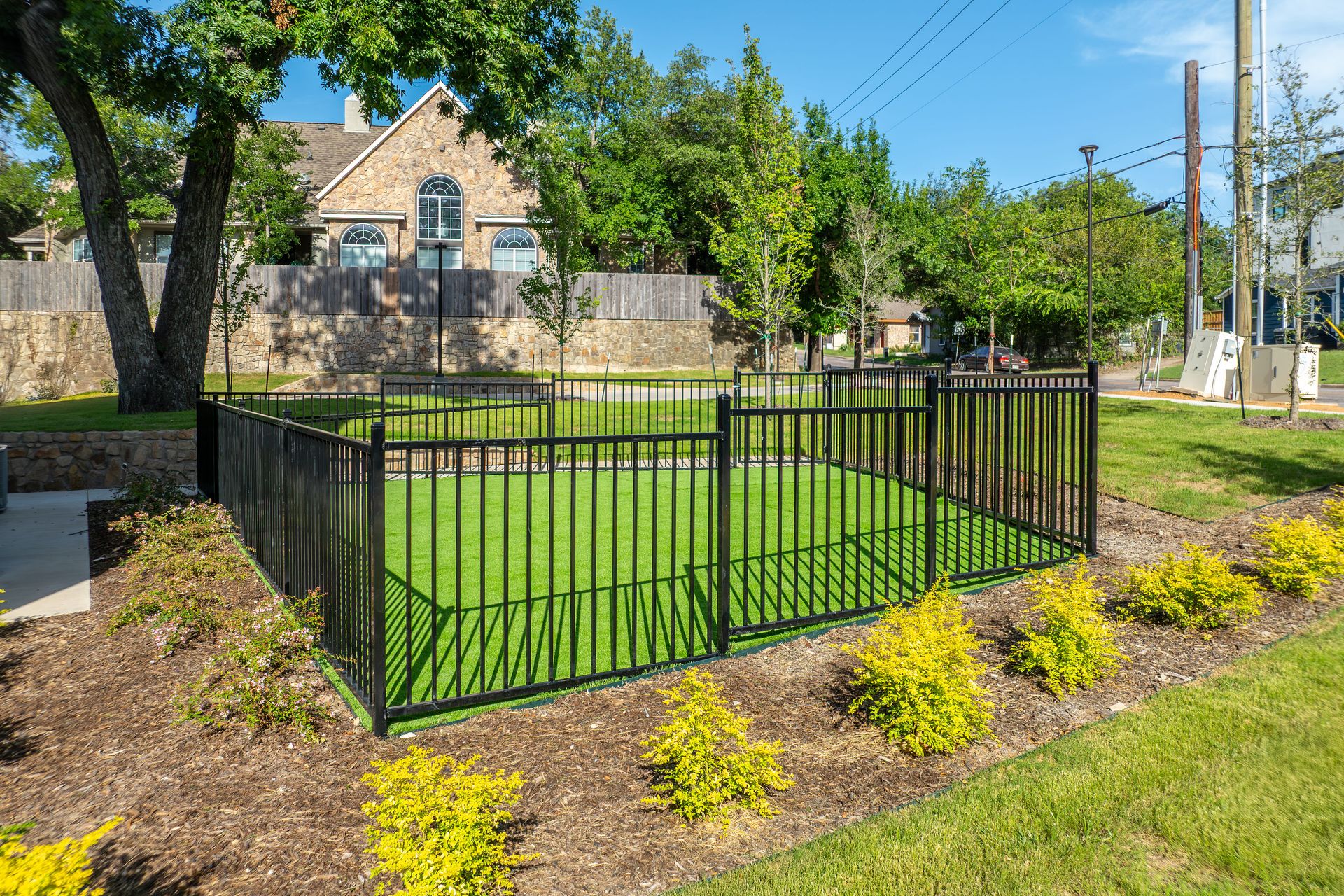 Dog park at Gateway Park
