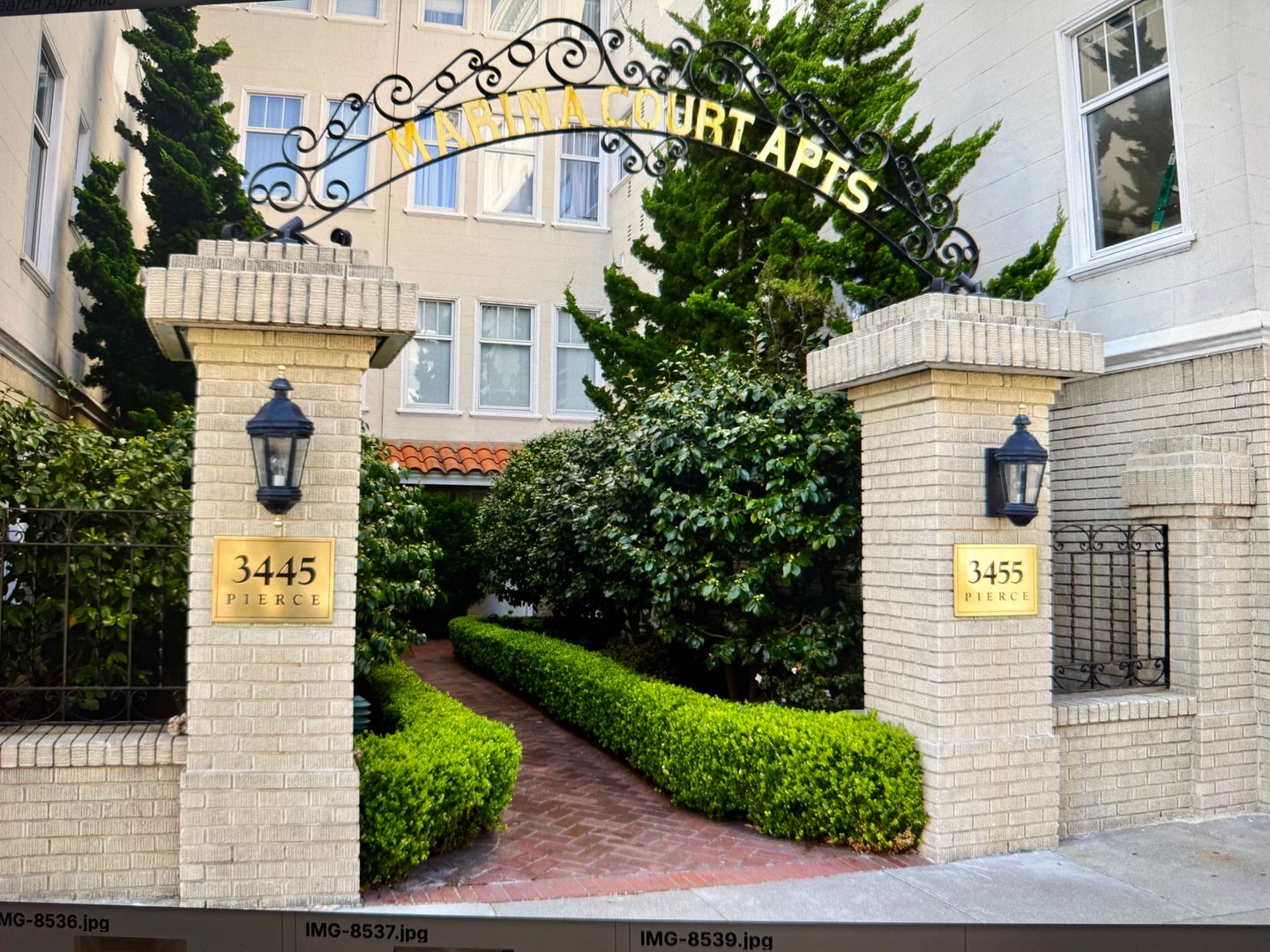 San Francisco Apartment: 3445-3455 Pierce Street