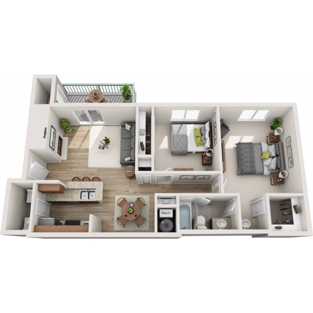 Columbus Apartment: 99 Antelope Way