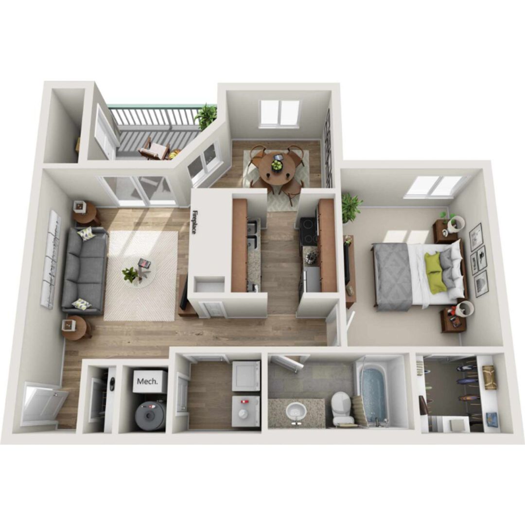 Columbus Apartment: 99 Antelope Way