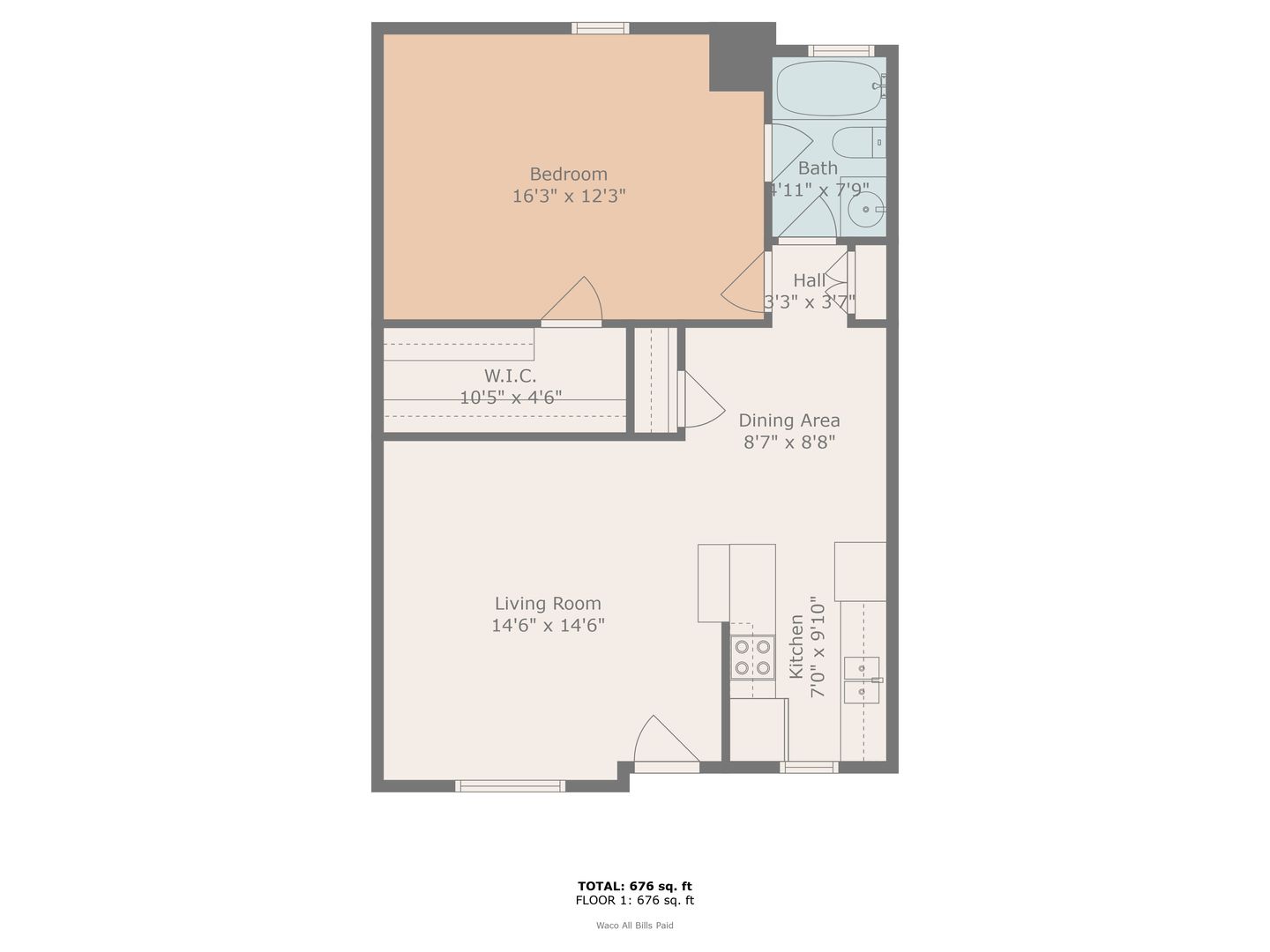 Waco Apartment: 5100 Hawthorne Drive