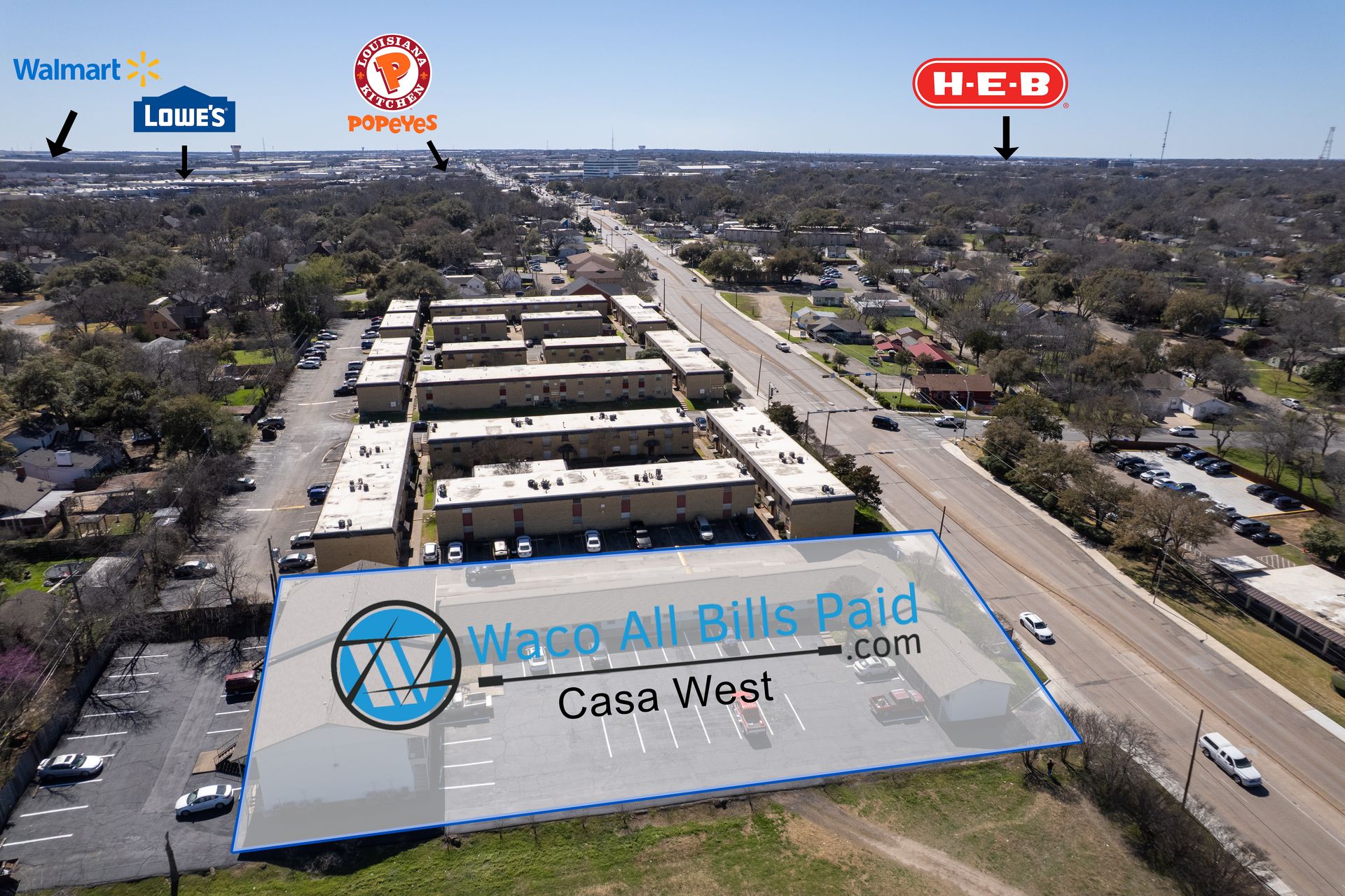 Waco Apartment: 3528 W Waco Dr.