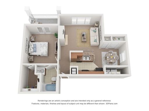 Anna - 1 Bed 1 Bath – photo 1