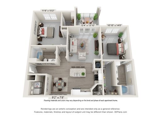 The Heritage - 2 Bed 2 Bath