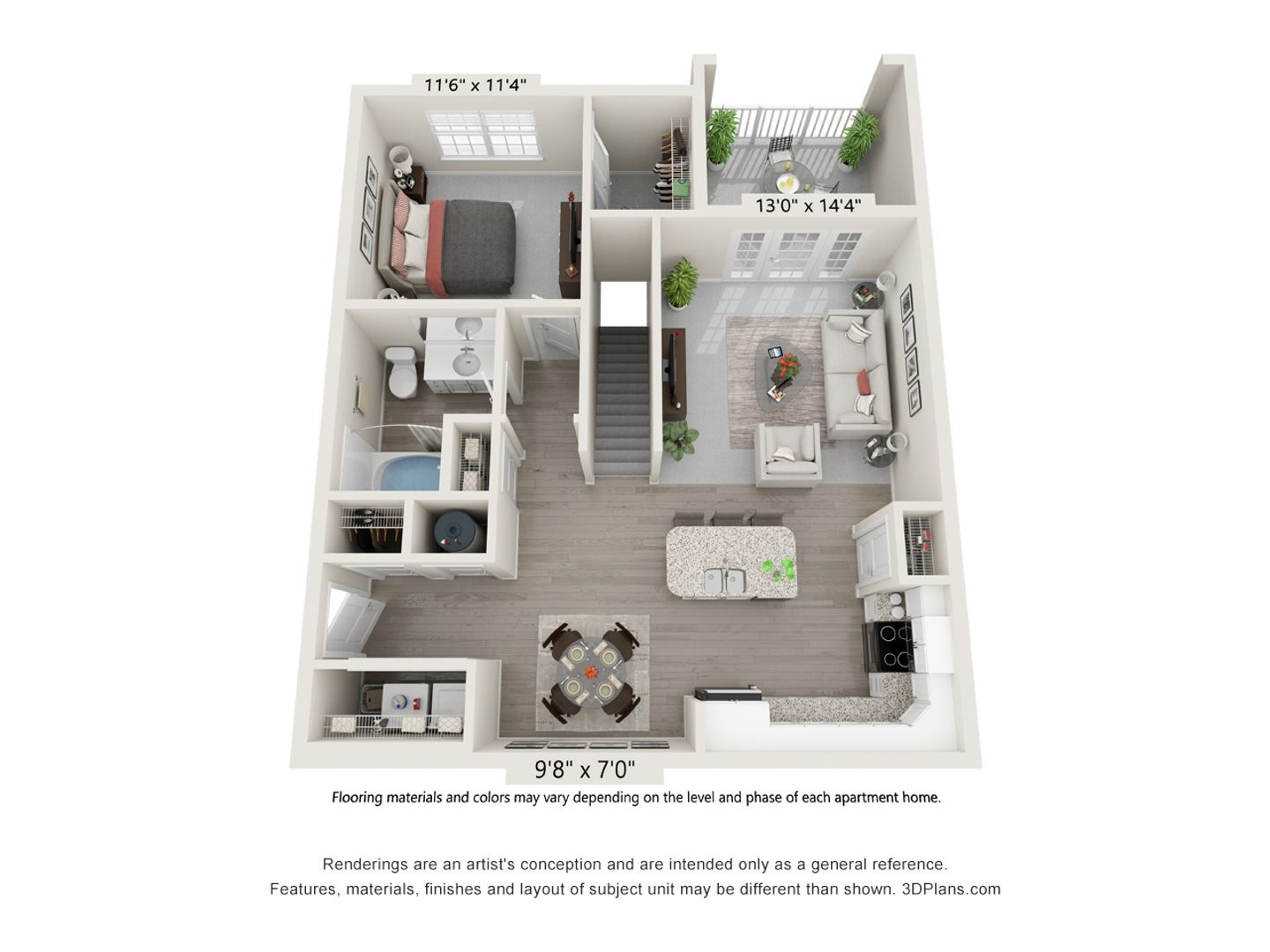 Harrisonburg Apartment: 2015 Reserve Circle