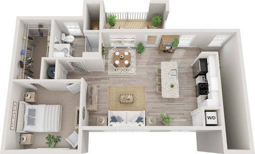 The Elliston - 1 Bedroom Carriage House