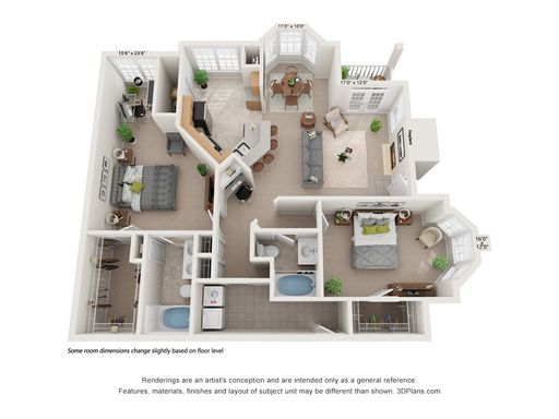 The Hamilton - 2 Bed 2 Bath – photo 1