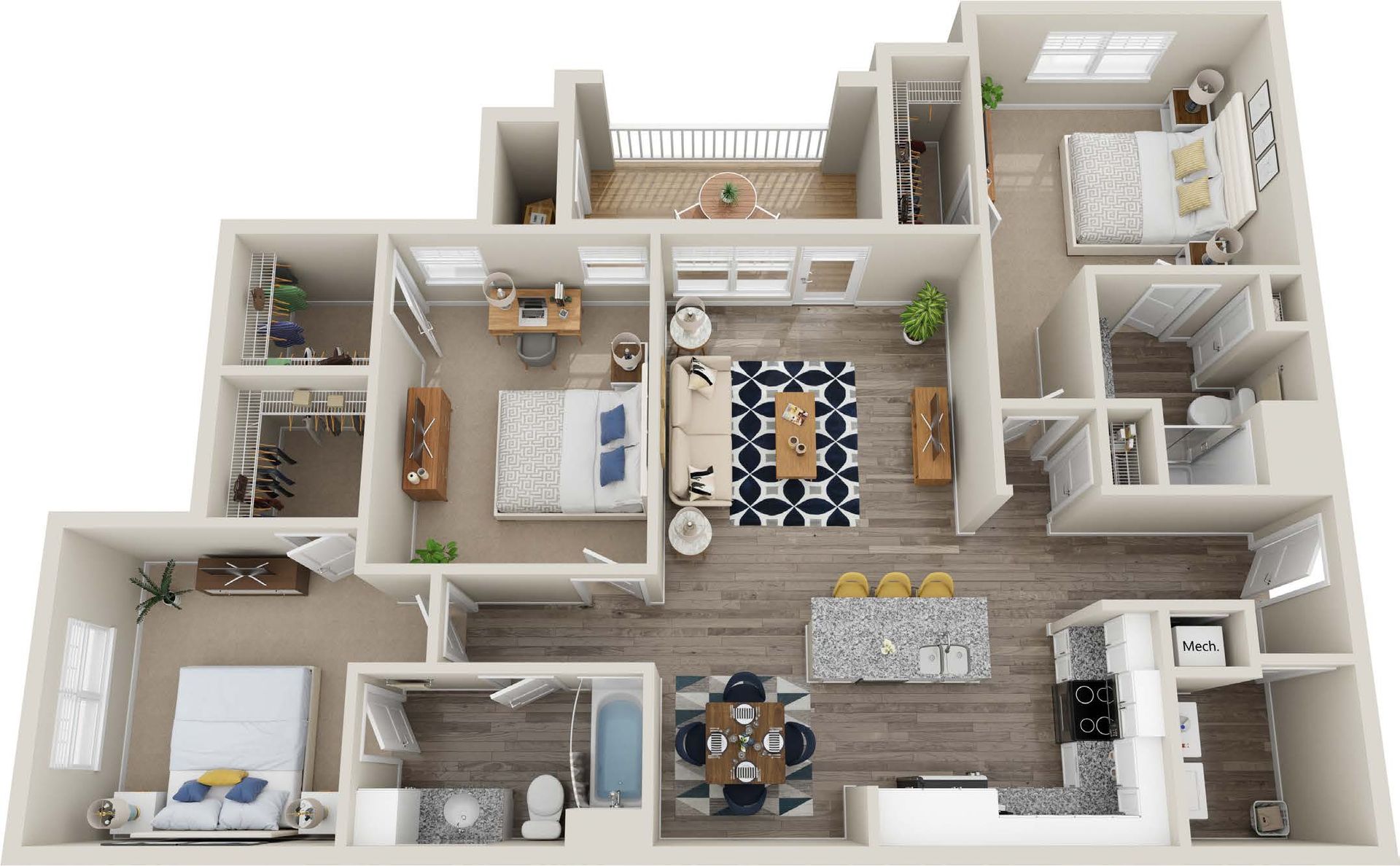 The Manchester - 2 Bed 2 Bath with Den – photo 1