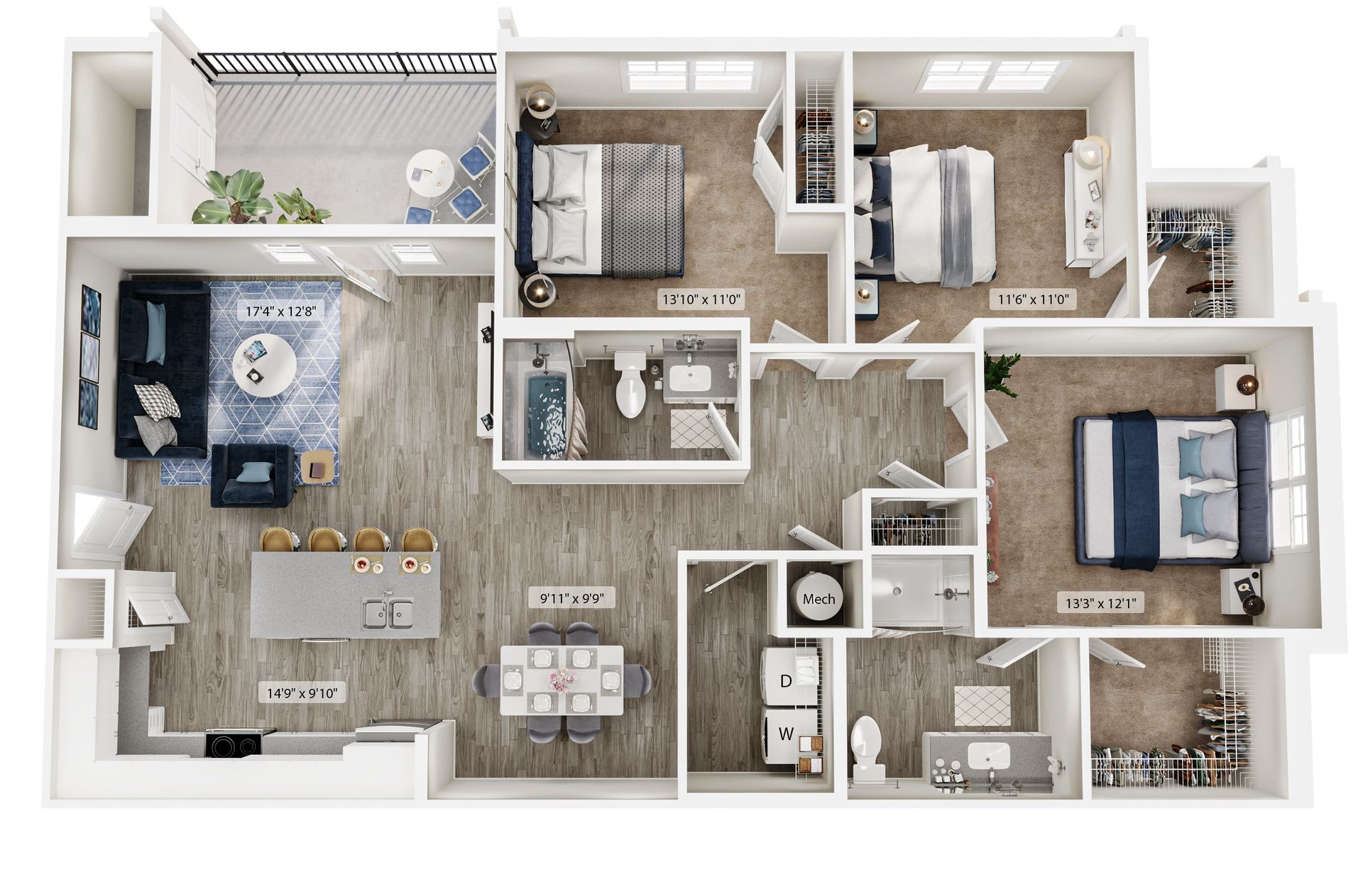 The White Oak - 3 Bed 2 Bath – photo 1