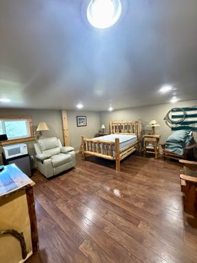 Cotton Ball Ranch Studio – Furnished | Sauna, Trails, Horses & Fire Pit | ALL UTILITIES INCLUDED