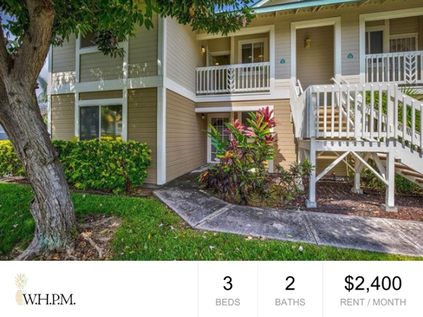 Kailua Kona House: 75-6081 Alii Dr. E201