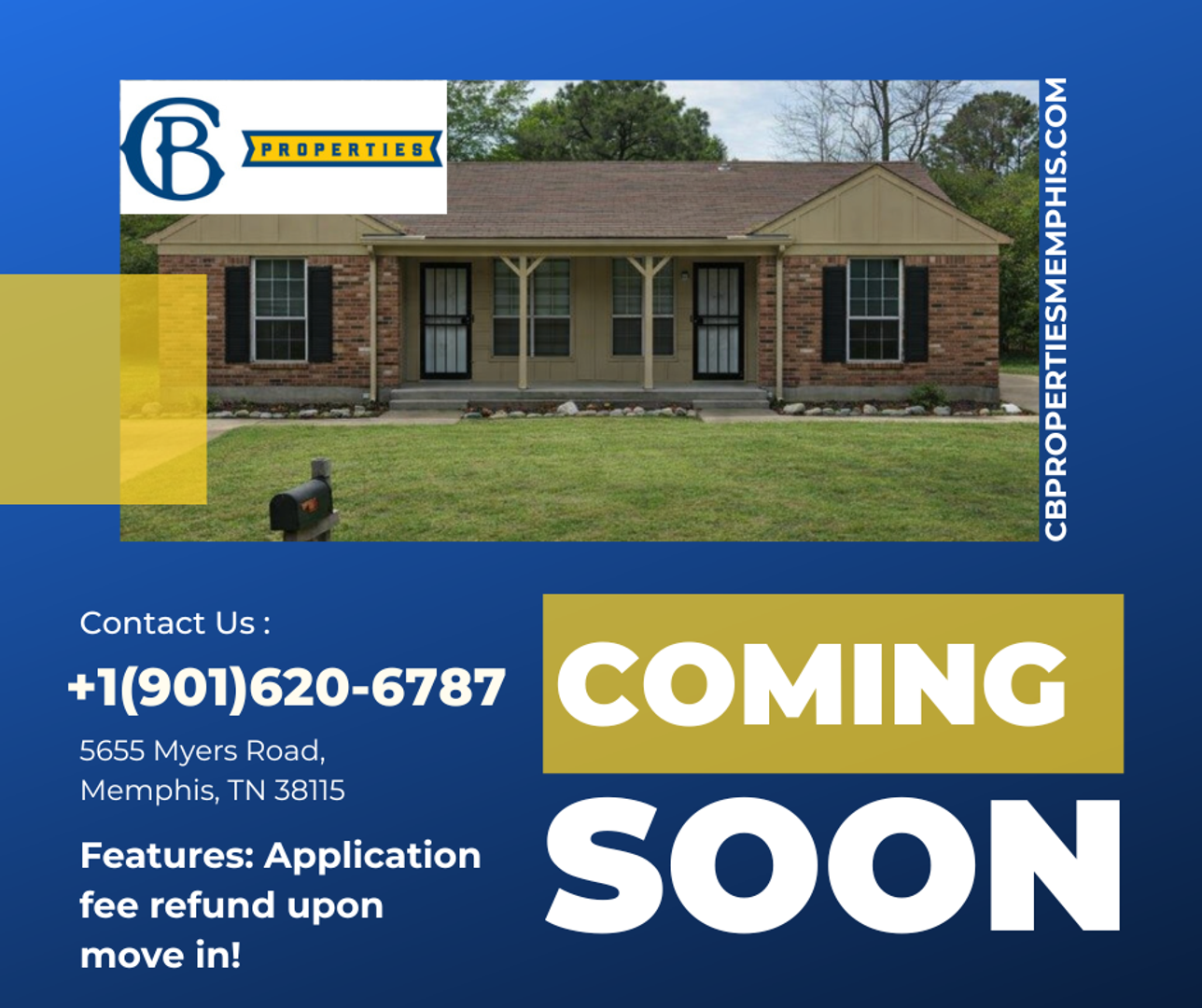 Memphis House: 5655 Myers Rd