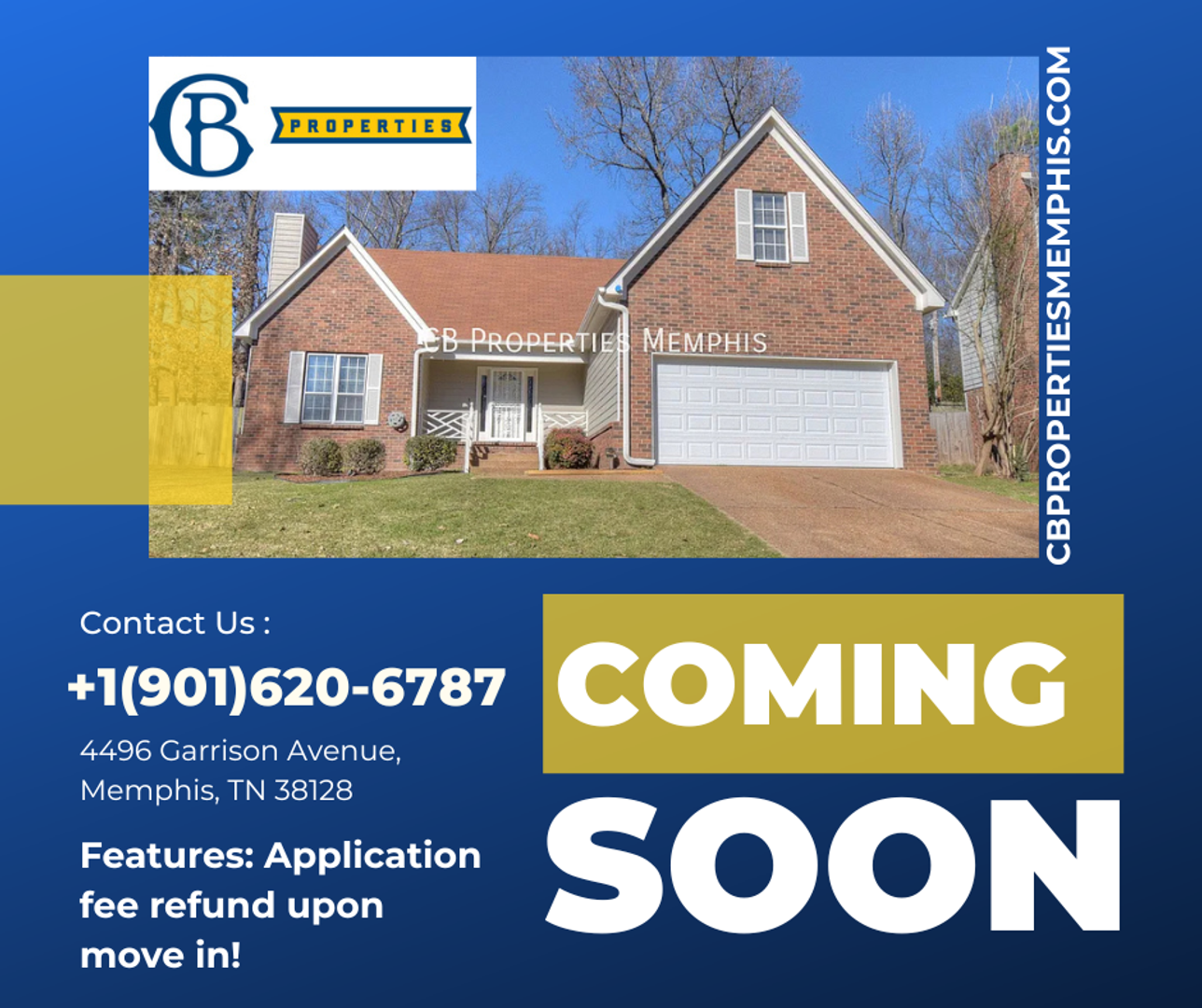 Memphis House: 4496 Garrison Ave