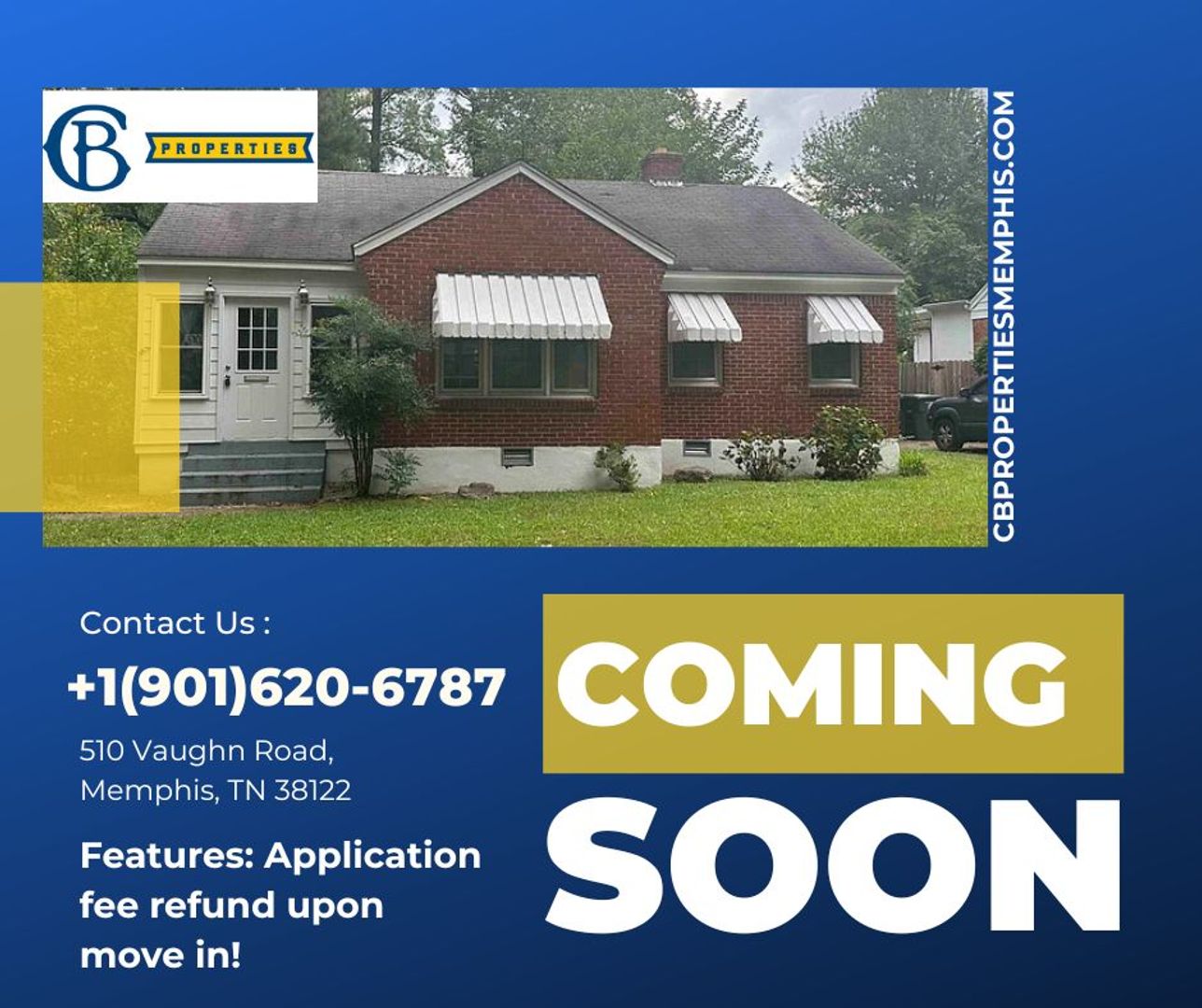 Memphis House: 510 Vaughn Rd