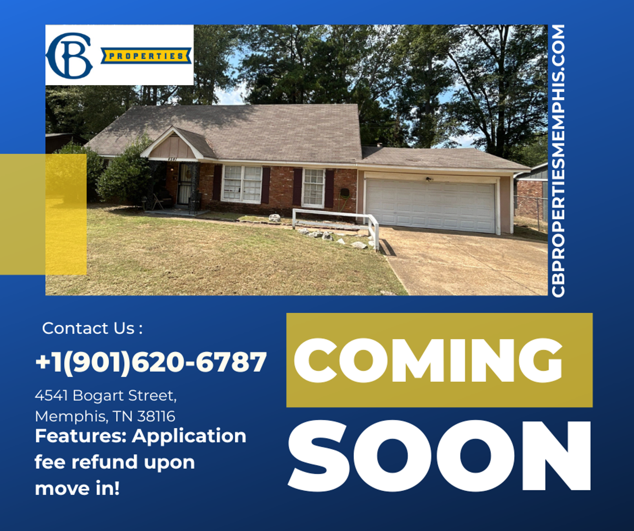 Memphis House: 4541 Bogart St