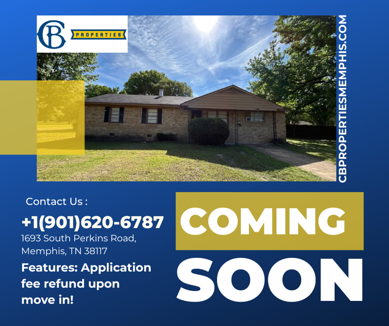 Memphis House: 1693 S Perkins Rd