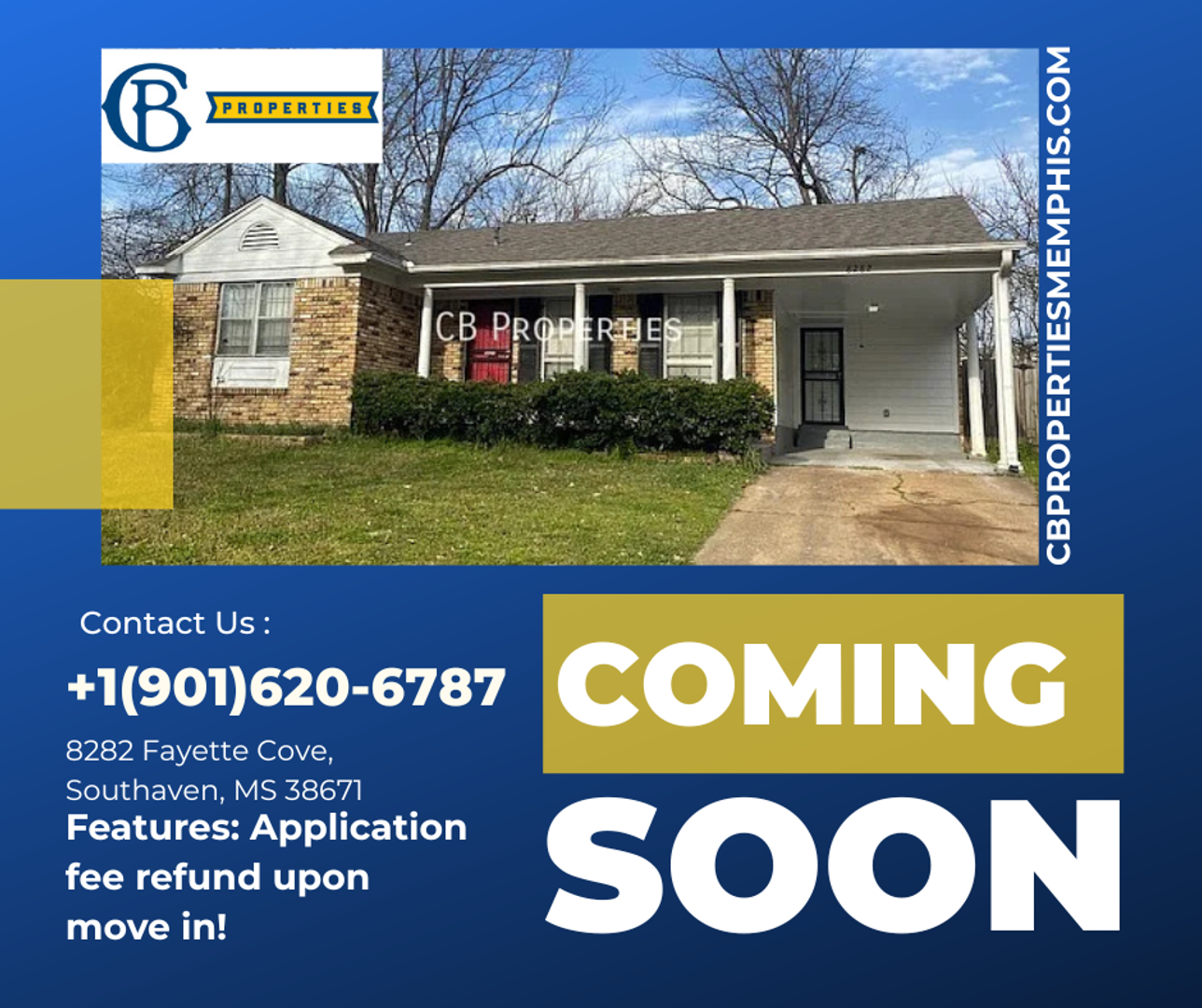 Southaven House: 8282 Fayette Cv