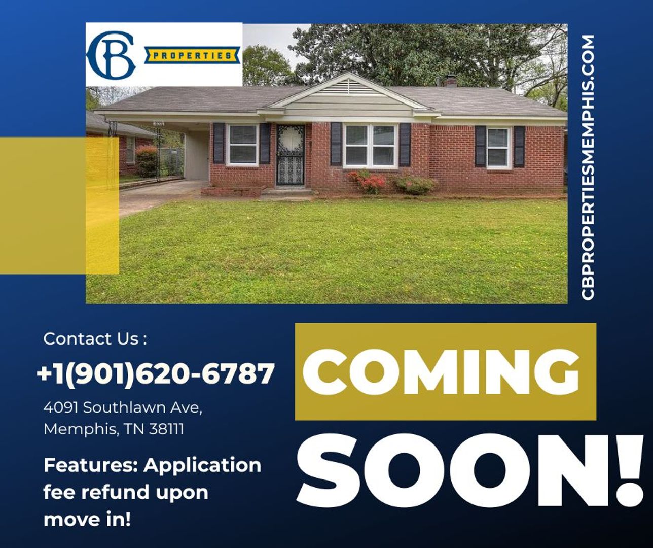 Memphis House: 4091 Southlawn Ave