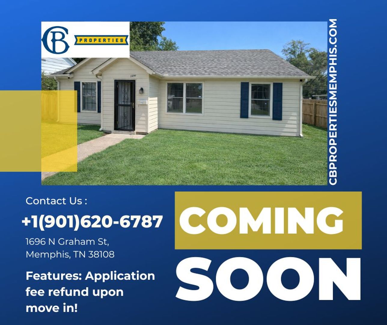 Memphis House: 1696 N Graham St