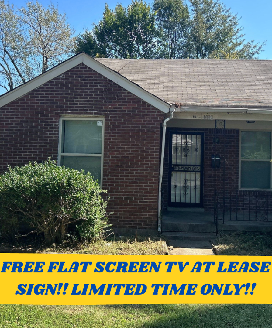 Memphis Apartment: 1032 N Evergreen St