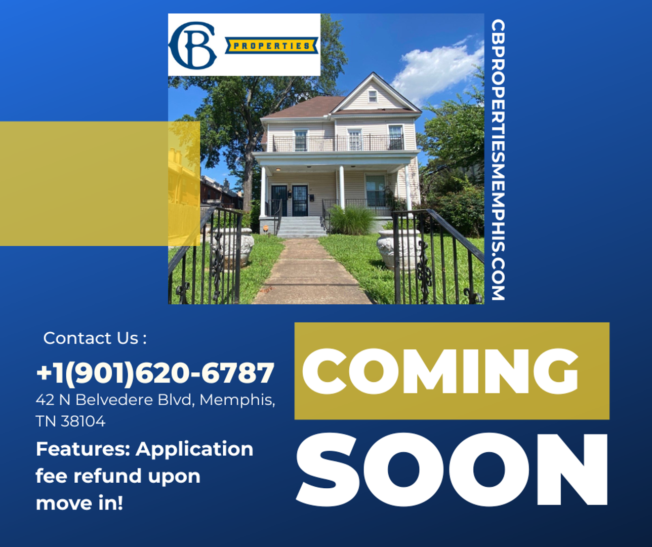 Memphis Apartment: 44 N Belvedere Blvd