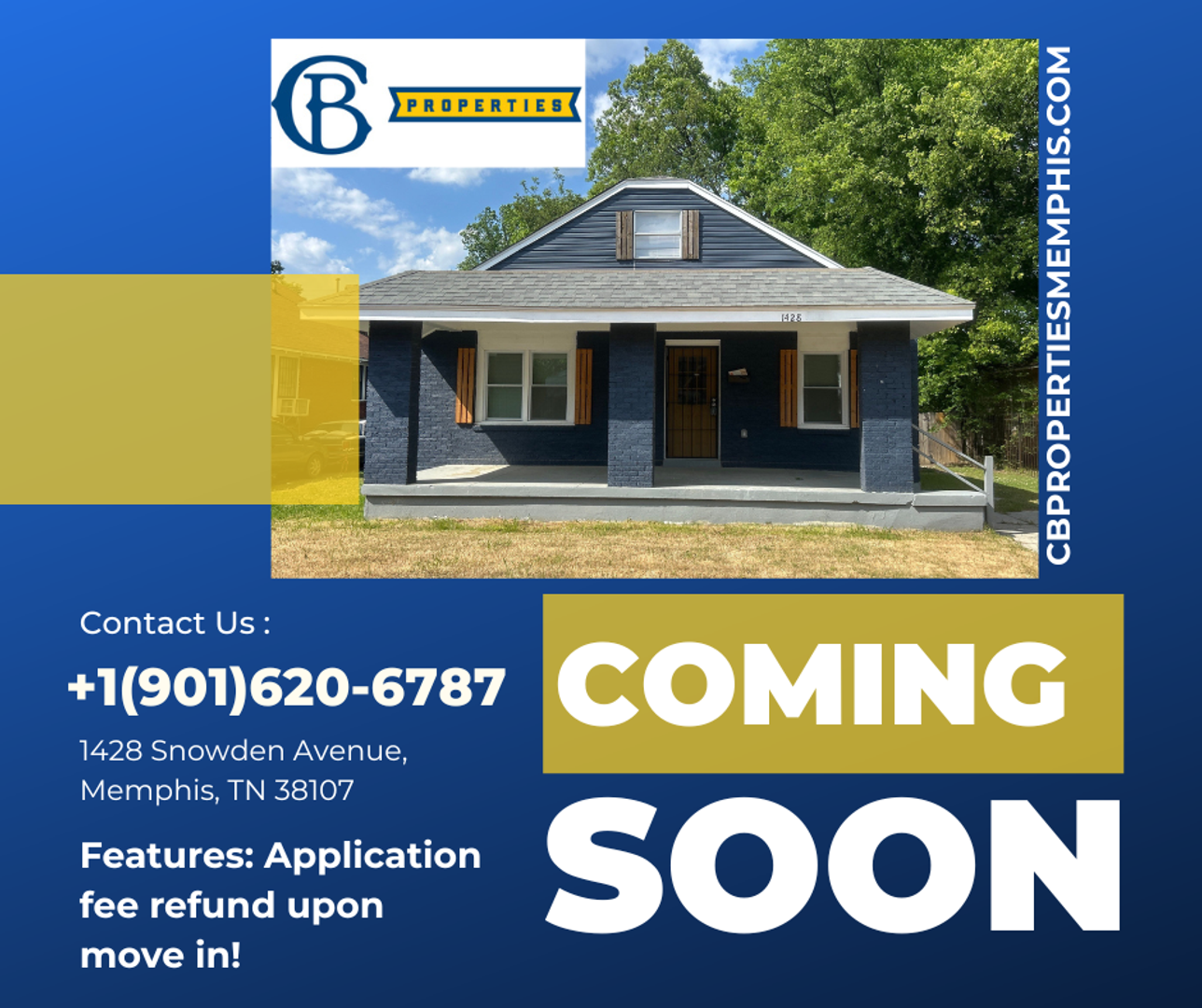 Memphis House: 1428 Snowden Ave