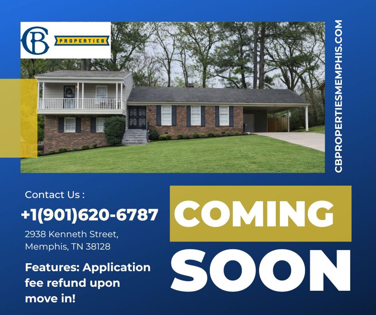 Memphis House: 2938 Kenneth St