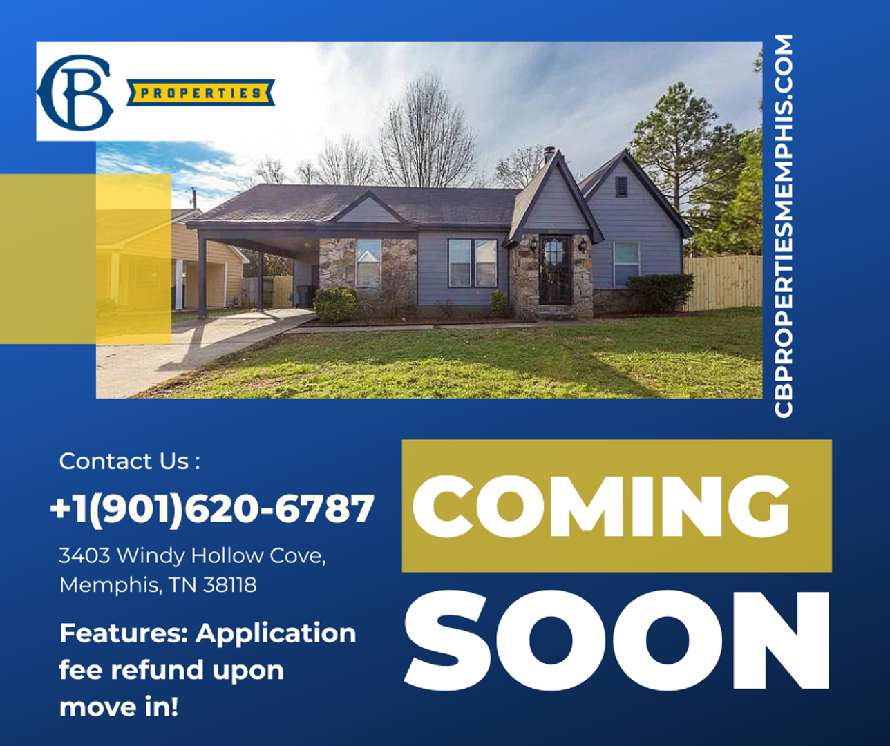 Memphis House: 3403 Windy Hollow Cir