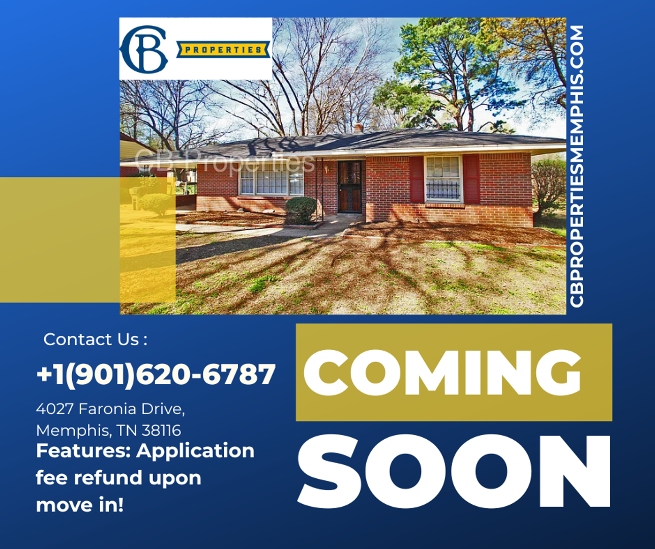 Memphis House: 4027 Faronia Dr