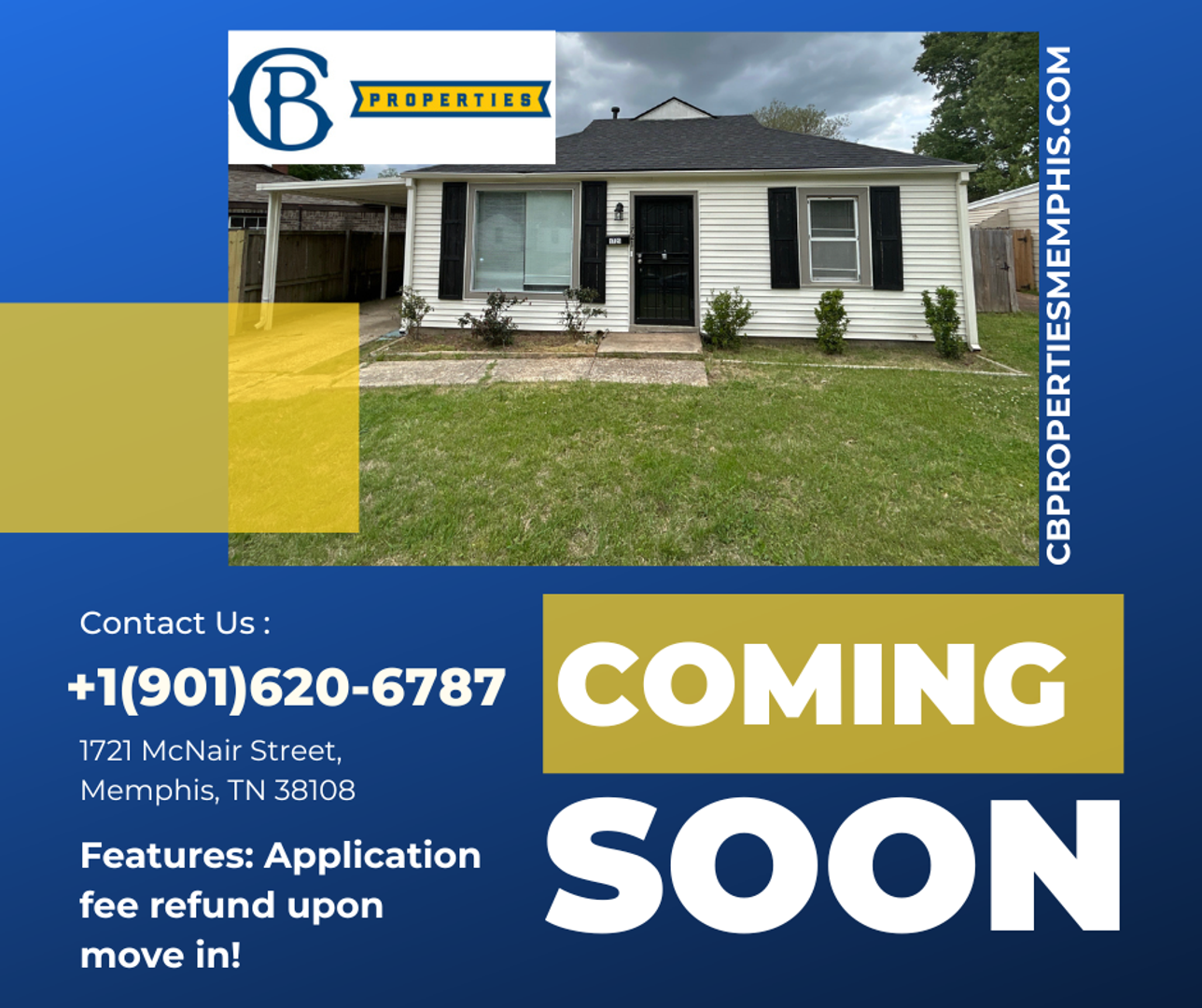 Memphis House: 1721 McNair St