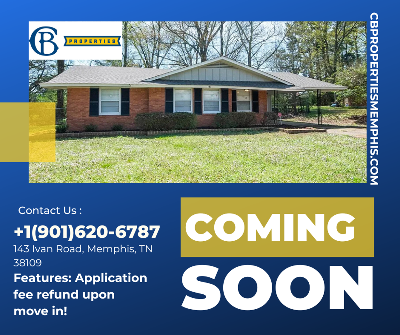 Memphis House: 143 Ivan Rd
