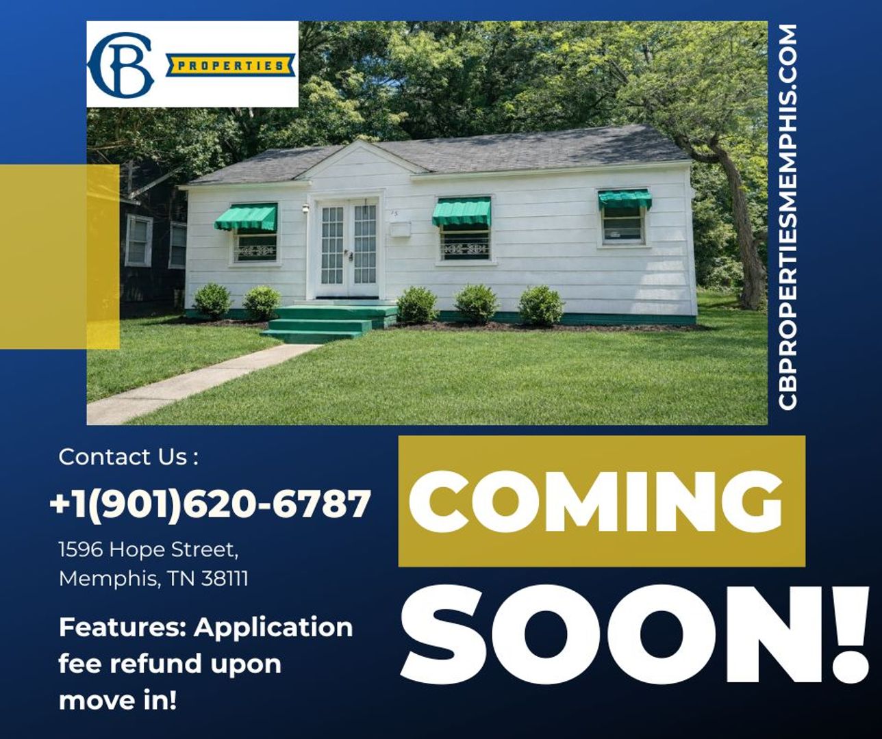 Memphis House: 1596 Hope St