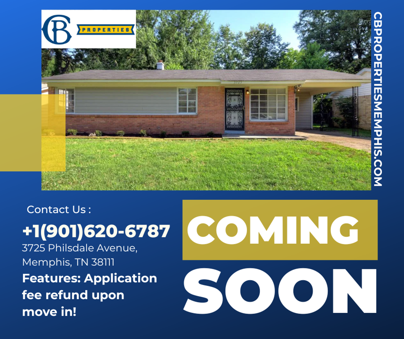 Memphis House: 3725 Philsdale Ave