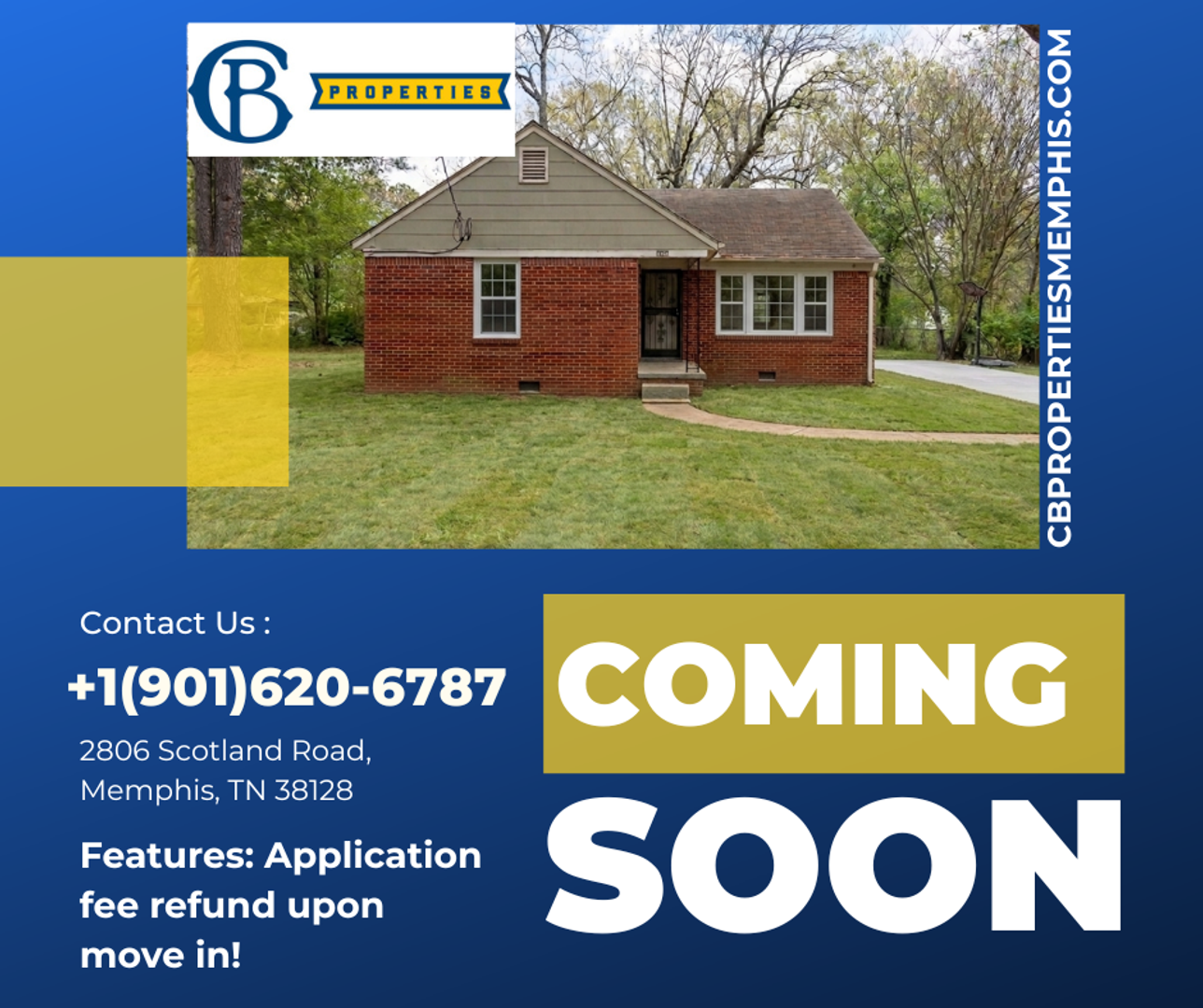 Memphis House: 2806 Scotland Rd