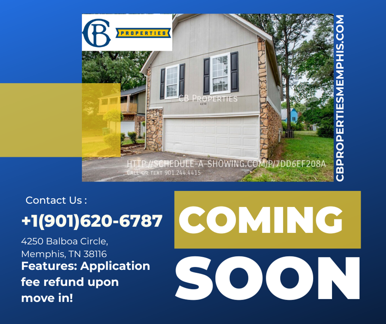 Memphis House: 4250 Balboa Cir