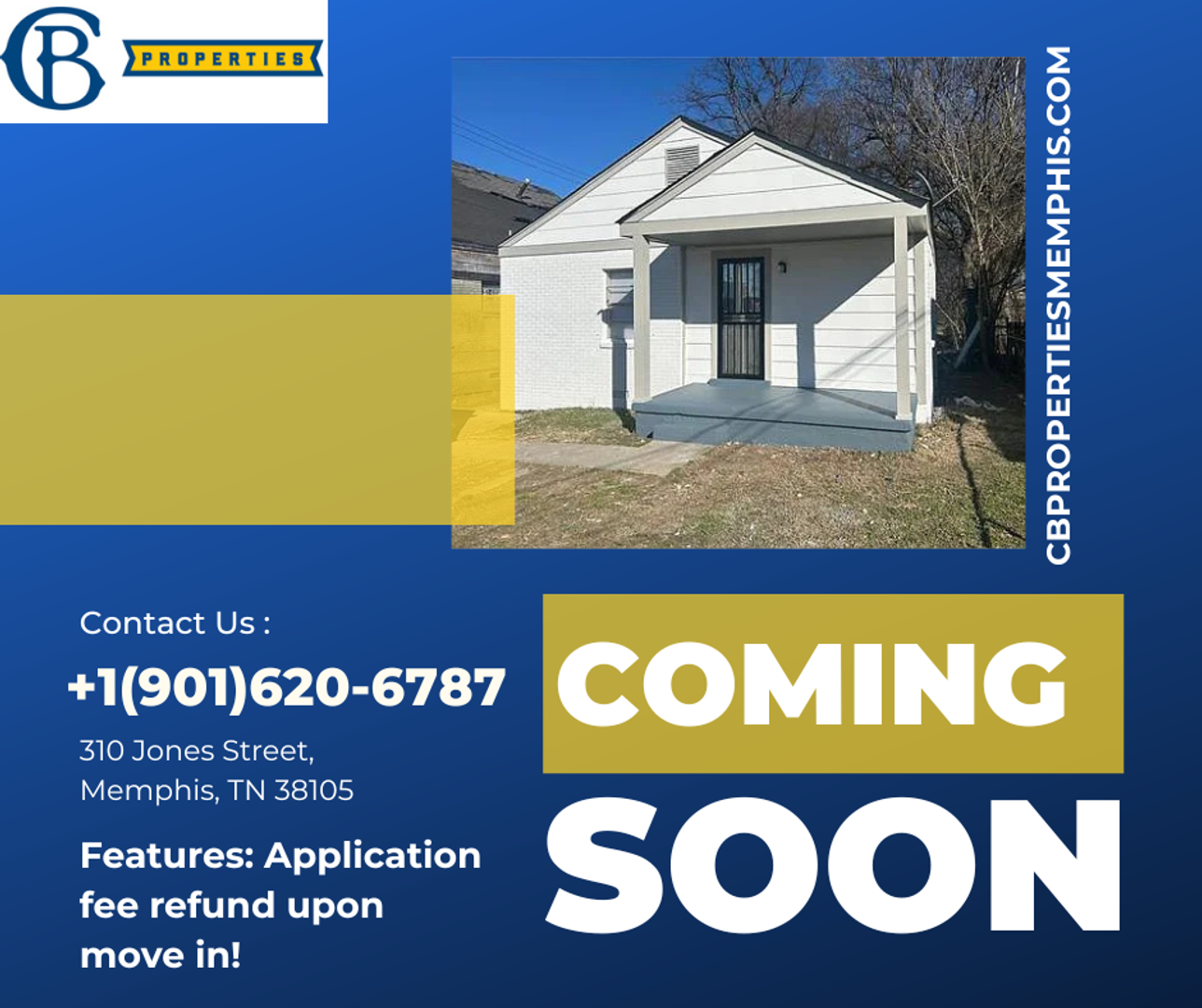 Memphis House: 310 Jones St.